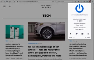 uBlock Origin screenshot 1