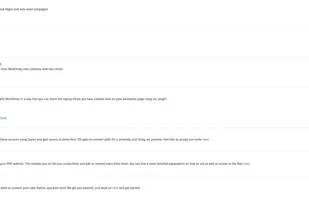 various integrations