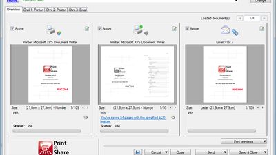 Print&Share 2.8.2.12 running on Windows 7