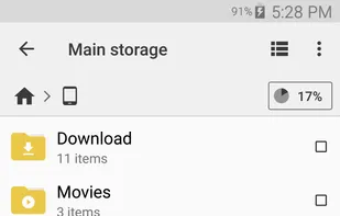 Cx File Explorer screenshot 1