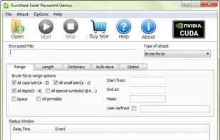iSunshare Excel Password Genius screenshot 1