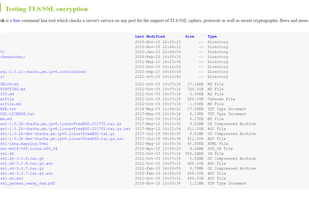 TestSSL screenshot 1