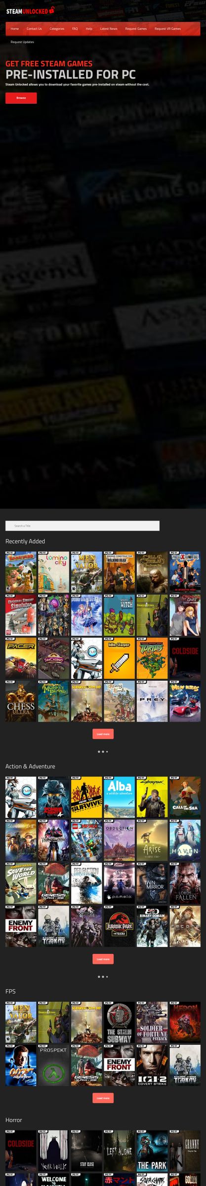 Steamunlocked Site For Free Games - Steam Unlocked - Medium