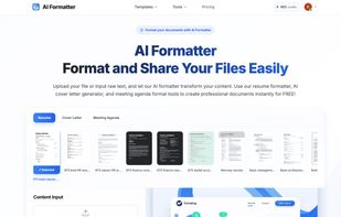 AI Formatter screenshot 1