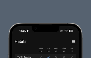 Beaver Habit Tracker screenshot 1