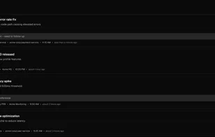 Consolidated summary of events across your platforms