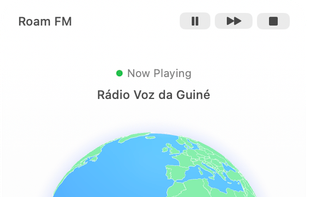 Roam FM screenshot 1