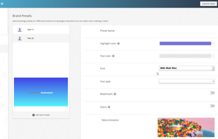 Custom Graphics Page