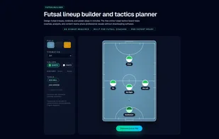 Futsal lineup builder