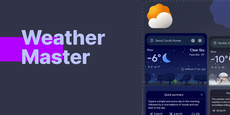 Weather Master v2.0.0 releases with Flutter rewrite and major new features image