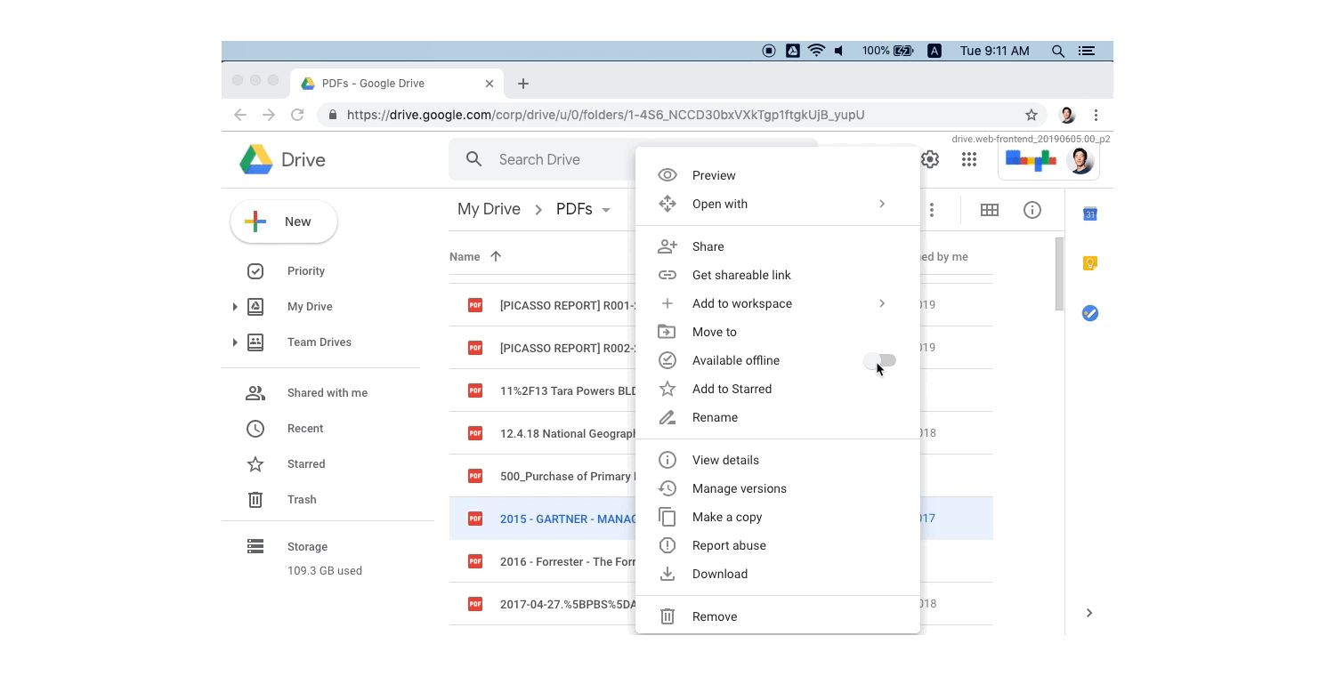 Google adds more file types to offline Google Drive beta