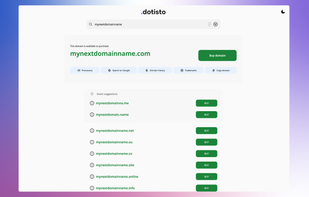 .dotisto domain search results