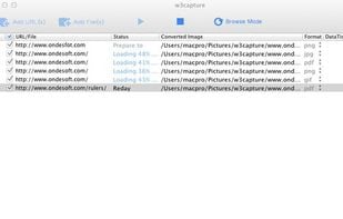 W3Capture screenshot 2