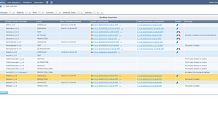 Launch a level requests (Build, Test, Production) directly from your personal desktop.