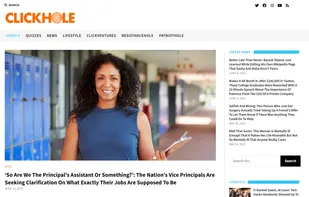 ClickHole screenshot 1