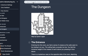 Instantly Search for Spells, Equipment, & More
