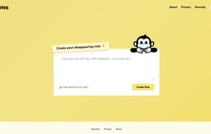 The friendliest secure note sharing app