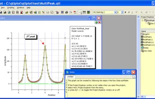 QtiPlot screenshot 1