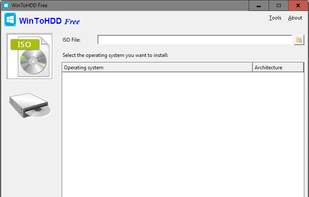 WinToHDD screenshot 1