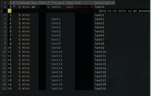 vim-taskwarrior screenshot 1