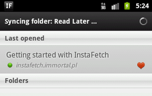 InstaFetch screenshot 1