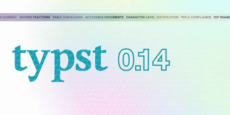 Typst 0.14 brings PDF accessibility by default and native PDF images image