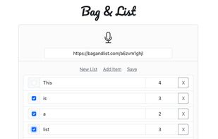 A sample list