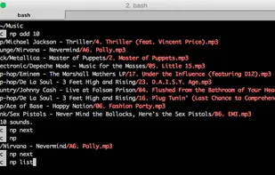 npshell screenshot 1