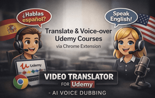 Video Translator for Udemy screenshot 1