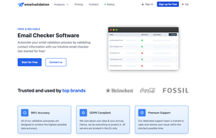 Emailvalidation screenshot 1