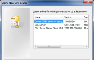 ODBC Driver for MySQL screenshot 1