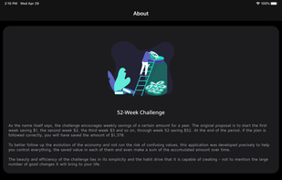 52 week money saving challenge screenshot 2