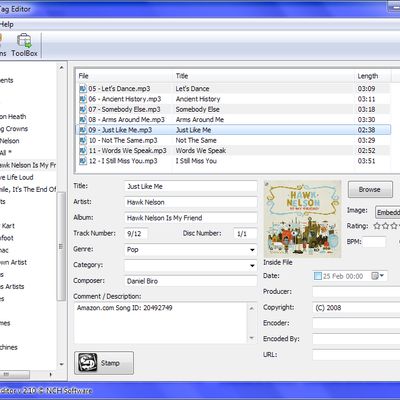 stamp mp3 id3 tag editor download