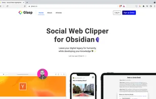 Glasp screenshot 1