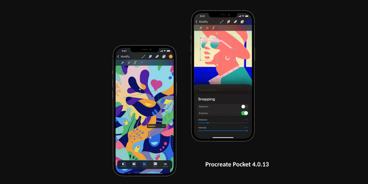 Procreate Pocket 4.0.13 update released image