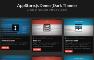 AppStore.js screenshot 2