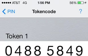 RSA Authenticator (SecurID) screenshot 1