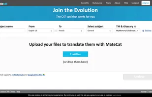 MateCat screenshot 1