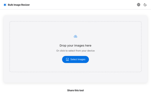 Bulk Image Resizer screenshot 1