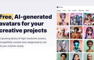 UI Faces screenshot 1