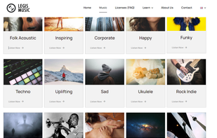 Legis Music screenshot 2