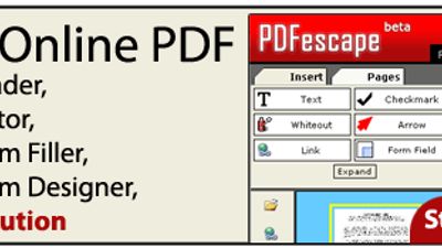 PDFescape Information