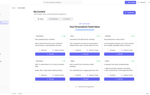 Content generated via Ghostwriter, after learning from your actual X profile and past posts.
