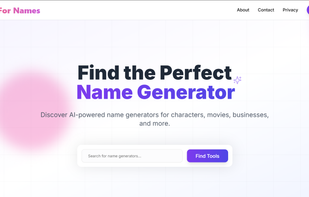 AI For Names screenshot 1