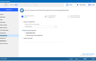 Customizing Attachments look and configuration.