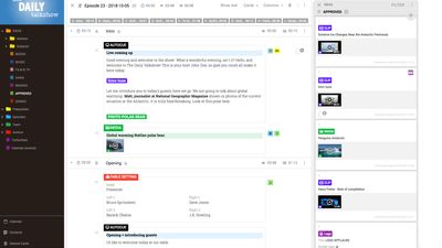 Script view