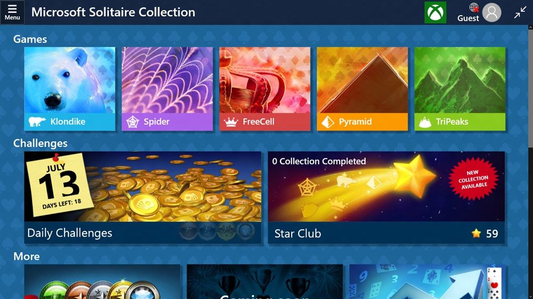 Solitaire Daily Challenge - Free Card Games - Official game in the  Microsoft Store