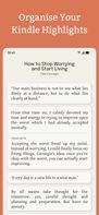 Export and organize your Kindle highlights