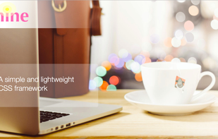 Shine CSS Framework screenshot 1