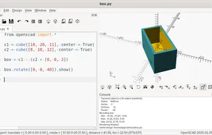 OpenSCAD screenshot 1
